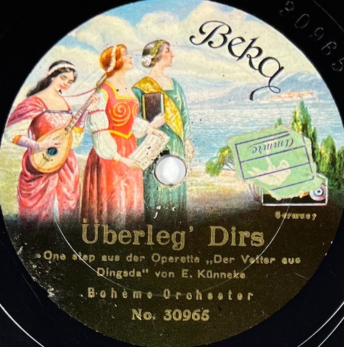 Bohème orchester überleg - :, Überleg'