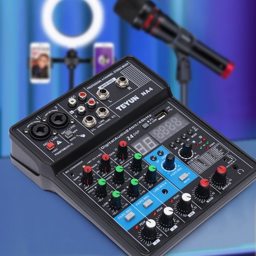 Channel mini audio mixer - 4/2,