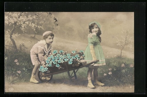 Carte postale photo eas - postale,
