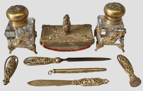 Ensemble bureau verre et - de, bureau.