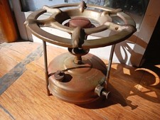 VINTAGE HIPOLITO NO. 1 KEROSENE RECHAUD STOVE QUALITY BRASS | MADE IN PORTUGAL