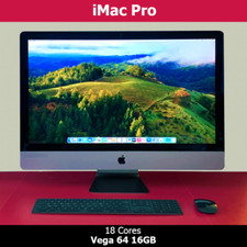 iMac Pro 27 | 2.3GHz 18-Cores |  128 GB |  1TB SSD | AMD Vega 64  16GB VRAM
