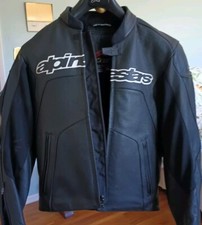 Alpinestars GP Plus Racing Motorcycle Leather Jacket Air Flow Armour Sz 38/48  