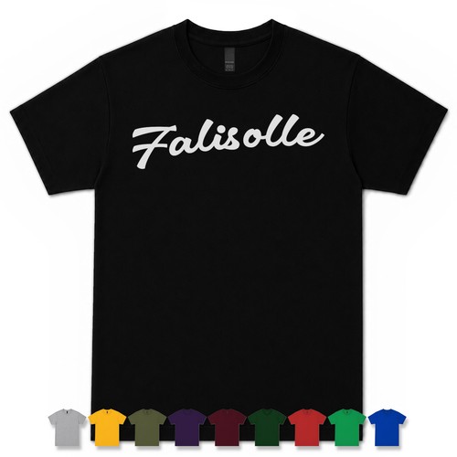 Falisolle retro script shirt - falisolle,