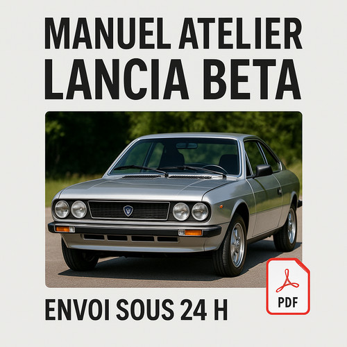 Manuel atelier lancia beta - manuel,