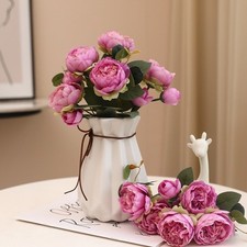 Bouquet de fleurs en soie