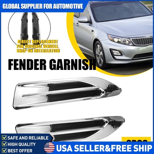 2pcs front fender garnish - fender,