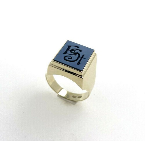 Bague chevalière homme 333 - bague,
