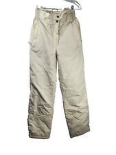 Quechua Decathalon Men's 42 Snow Ski Pants Tan Activewear Athletic Outdoors
