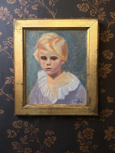 Huile sur toile portrait - huile,