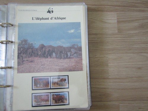 Timbres ouganda 316 319 - timbres,