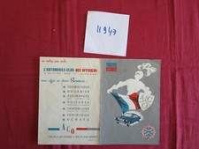 N°11947 / dépliant automobile club des officiers 1958 environ