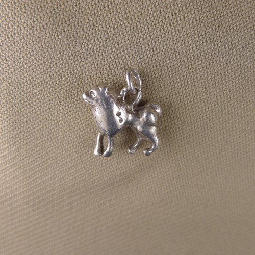 Ancien pendentif chien vintage - ancien,