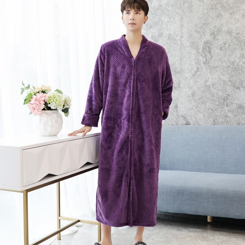 Homme peignoir pyjama - peignoir, flanelle