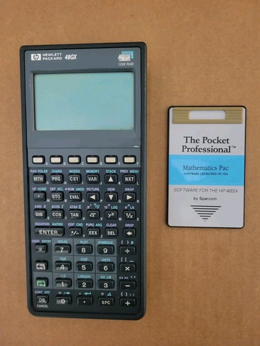 Hewlett packard 48gx - packard, 48sx