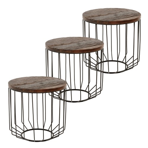 Table appoint bois massif - d'appoint,