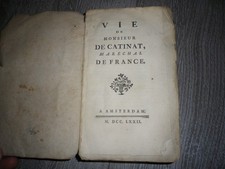 1772 VIE DE MR DE CATINAT