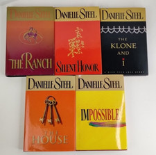 Danielle Steel -  Lot of 5 HC/DJ Romance Novels - Delacorte Press