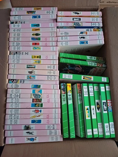 Lot anciens livres - lot,