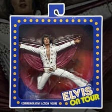 🕺 FIGURINE NECA ELVIS PRESLEY 1972 (18085) 18 CM PVC AVEC BOÎTE IDÉAL CADEAU