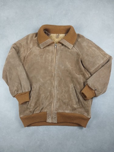 Veste blouson suédine vintage