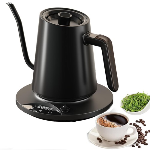 Gooseneck electric kettle with - gooseneck,