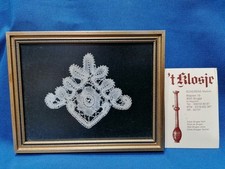 Tableau Dentelle Véritable