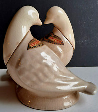 Bouteille céramique PUBLICITAIRE double col "Cherry" et "Apricot ROCHER"  Revol