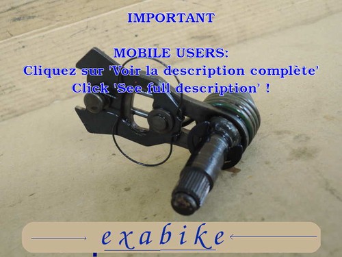 Axe selecteur pour - de, kawasaki