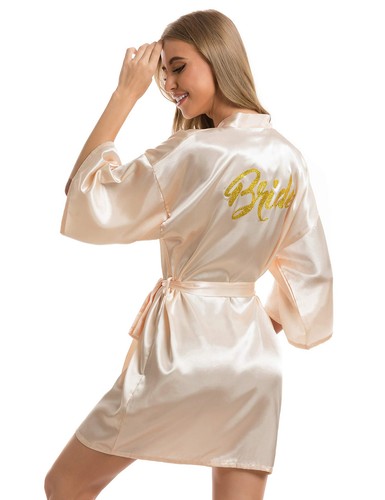 Kimono femme bride satin - bride,