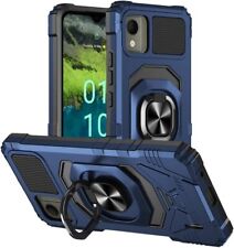 For Nokia C110 C210 C300 G100 G310 Hybrid Magnetic Ring Kickstand Case Cover