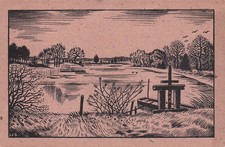 45* ORLEANS   etang  (dessin