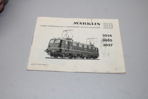 Märklin instructions - instructions, de