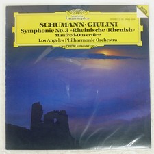 CARLO MARIA GIULINI SCHUMANN, SYMPH DEUTSCHE GRAMMOPHON 28MG0234 Japan LP