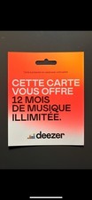 Deezer Premium 1 An / Envoie Rapide