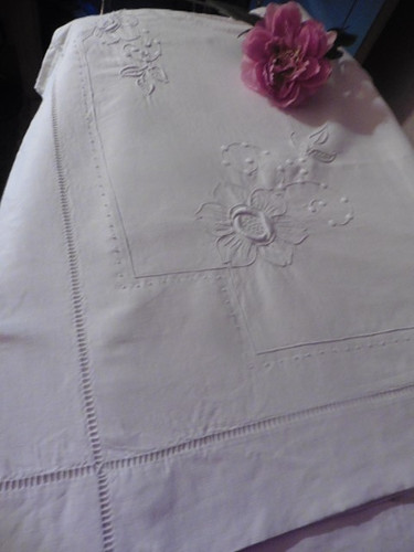 Ancien drap lin - ancien,