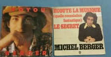 Lot Michel berger/45 tours