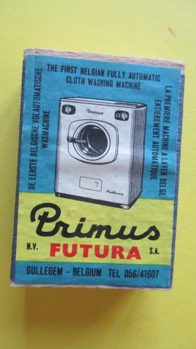 Vintage primus futura matchbox - primus,