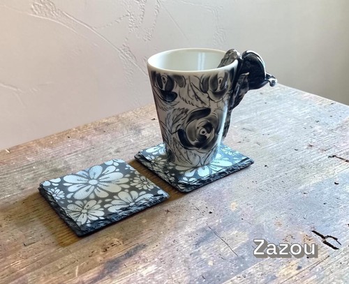 Dessous verres ardoise - en,