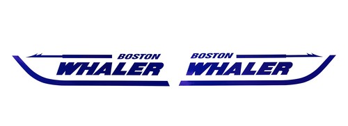 2pc boston whaler - 2pc, sticker