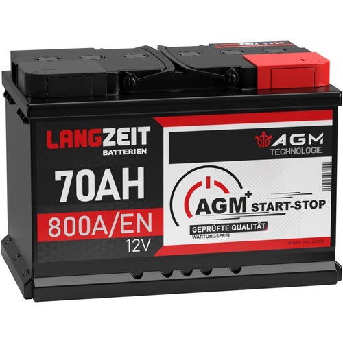 Langzeit batterie voiture agm - langzeit,