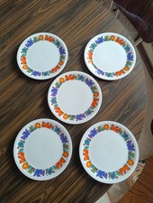 Acapulco 5 dessert plates from Villeroy and Boch (L3)