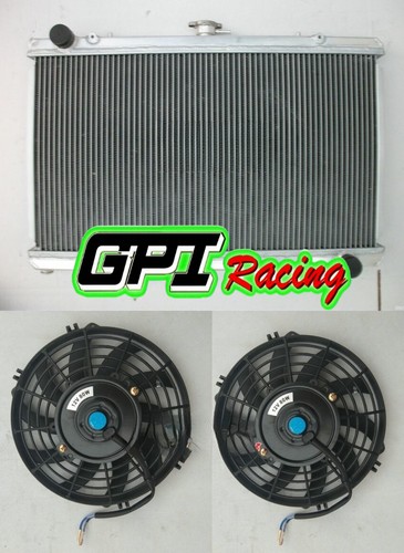 3row aluminium radiateur fans - aluminium, radiateur+fans