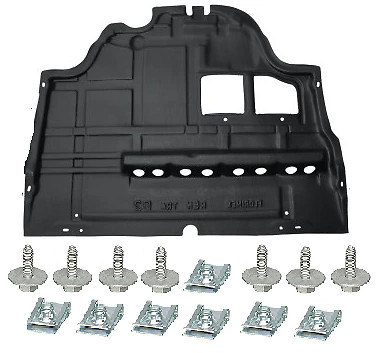Clips plaque couvercle cache - +,