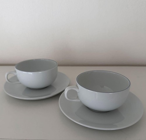 Soucoupes tasses vintage - tasses,