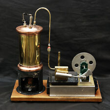 Machine à vapeur faite main - Décoration old school chaudronnerie vintage steam