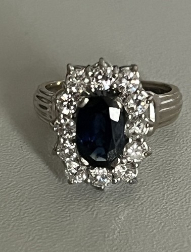 7190 bague gris saphir - bague,