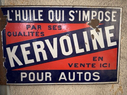 Ancienne plaque emaillee - ancienne,
