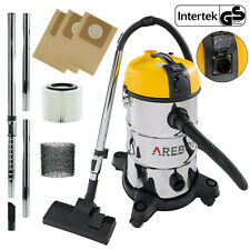 AREBOS Aspirateur Industriel Aspirateur Eau et Poussière Aspirateur 5en1 1300W