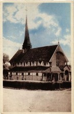 Old postcard lenses - church France (1008094)